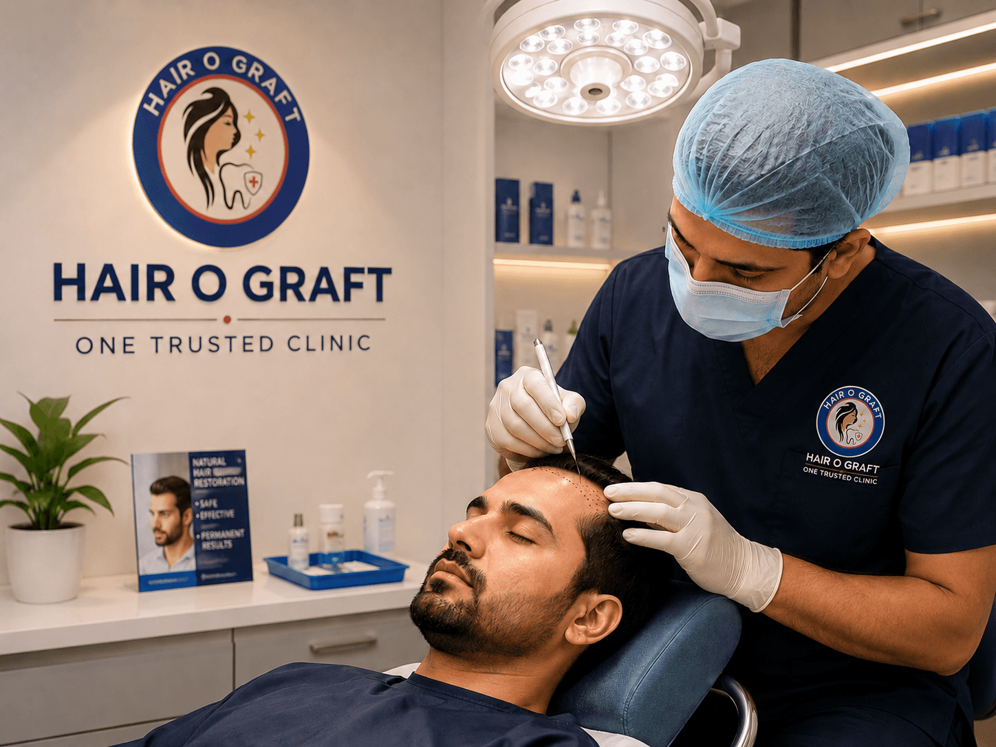 Hair O Graft clinic equipment
